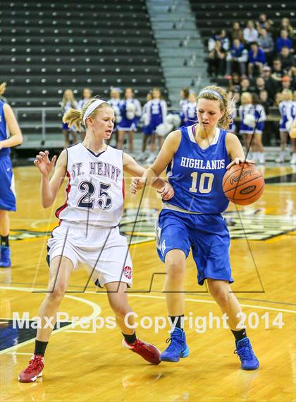 Thumbnail 2 in Highlands vs St Henry (KHSAA 9th Region Tournament) photogallery.