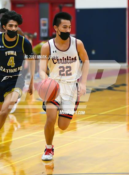 Thumbnail 3 in Yuma Catholic @ Scottsdale Christian Academy  photogallery.