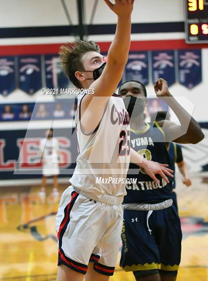 Thumbnail 1 in Yuma Catholic @ Scottsdale Christian Academy  photogallery.