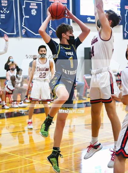 Thumbnail 3 in Yuma Catholic @ Scottsdale Christian Academy  photogallery.