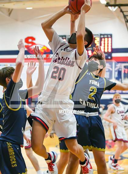 Thumbnail 3 in Yuma Catholic @ Scottsdale Christian Academy  photogallery.