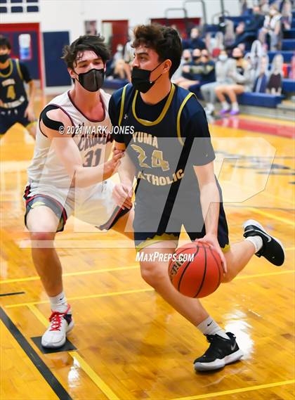 Thumbnail 3 in Yuma Catholic @ Scottsdale Christian Academy  photogallery.