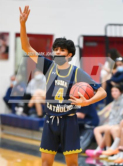 Thumbnail 1 in Yuma Catholic @ Scottsdale Christian Academy  photogallery.