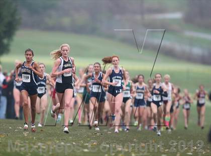 Thumbnail 2 in NYSPHSAA Cross Country Championships (Girls Class B) photogallery.