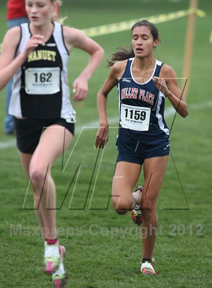 Thumbnail 3 in NYSPHSAA Cross Country Championships (Girls Class B) photogallery.