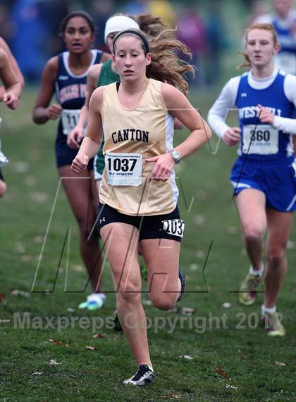 Thumbnail 2 in NYSPHSAA Cross Country Championships (Girls Class B) photogallery.
