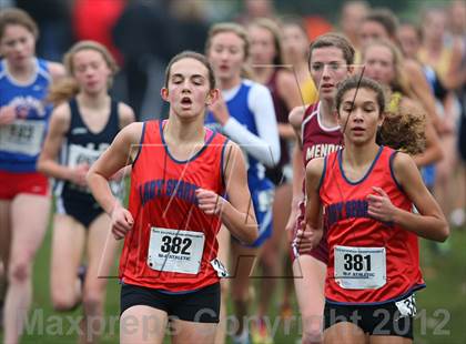 Thumbnail 1 in NYSPHSAA Cross Country Championships (Girls Class B) photogallery.