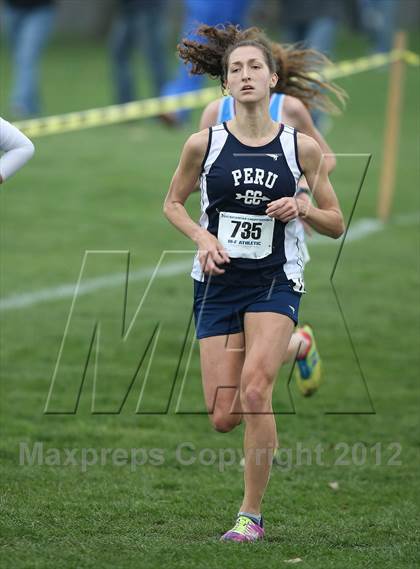 Thumbnail 1 in NYSPHSAA Cross Country Championships (Girls Class B) photogallery.