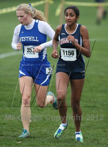 Thumbnail 3 in NYSPHSAA Cross Country Championships (Girls Class B) photogallery.