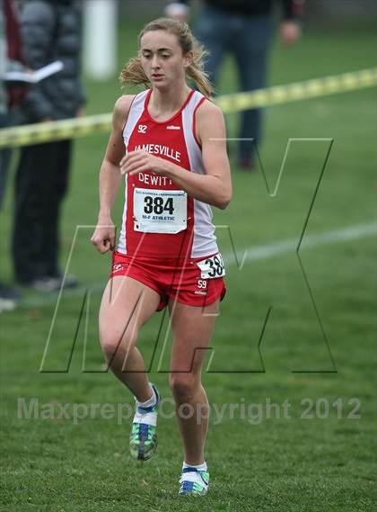 Thumbnail 1 in NYSPHSAA Cross Country Championships (Girls Class B) photogallery.