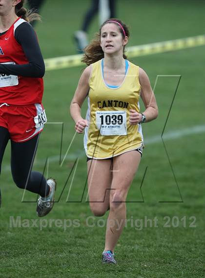 Thumbnail 1 in NYSPHSAA Cross Country Championships (Girls Class B) photogallery.