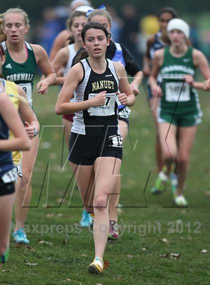 Thumbnail 1 in NYSPHSAA Cross Country Championships (Girls Class B) photogallery.
