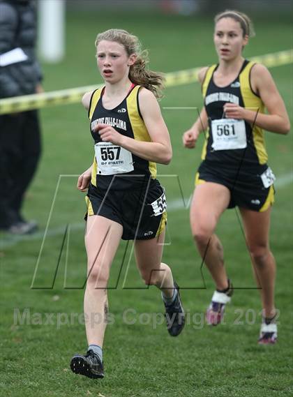 Thumbnail 2 in NYSPHSAA Cross Country Championships (Girls Class B) photogallery.