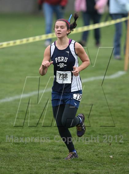 Thumbnail 1 in NYSPHSAA Cross Country Championships (Girls Class B) photogallery.
