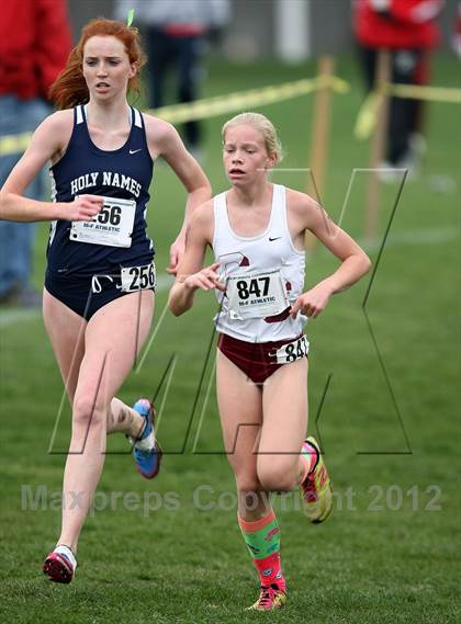 Thumbnail 2 in NYSPHSAA Cross Country Championships (Girls Class B) photogallery.