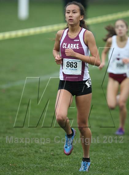 Thumbnail 2 in NYSPHSAA Cross Country Championships (Girls Class B) photogallery.