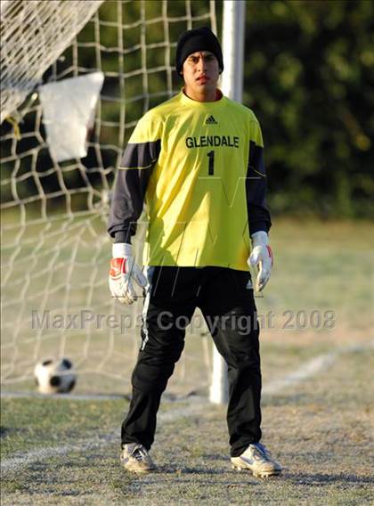 Thumbnail 3 in Los Angeles Baptist vs. Glendale photogallery.