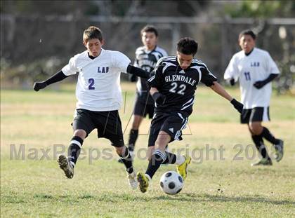 Thumbnail 2 in Los Angeles Baptist vs. Glendale photogallery.