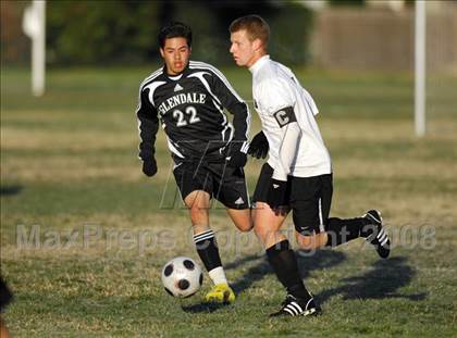 Thumbnail 2 in Los Angeles Baptist vs. Glendale photogallery.