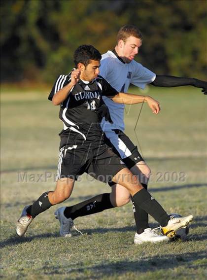 Thumbnail 3 in Los Angeles Baptist vs. Glendale photogallery.