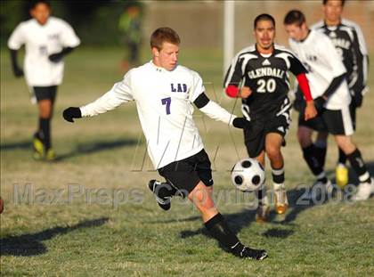 Thumbnail 3 in Los Angeles Baptist vs. Glendale photogallery.