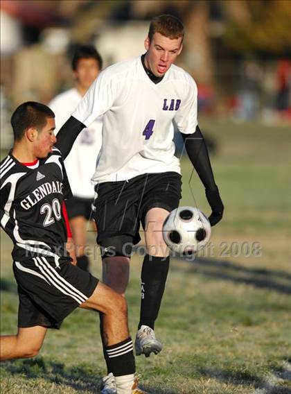 Thumbnail 1 in Los Angeles Baptist vs. Glendale photogallery.
