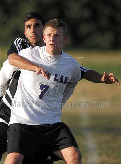 Thumbnail 3 in Los Angeles Baptist vs. Glendale photogallery.