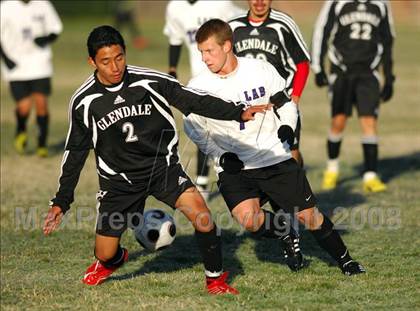 Thumbnail 2 in Los Angeles Baptist vs. Glendale photogallery.