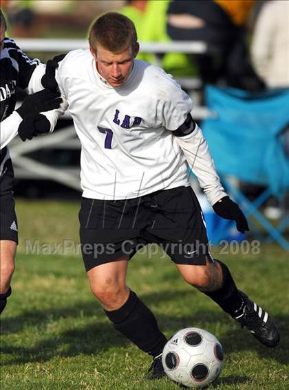 Thumbnail 2 in Los Angeles Baptist vs. Glendale photogallery.