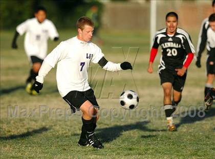 Thumbnail 2 in Los Angeles Baptist vs. Glendale photogallery.