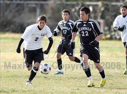 Thumbnail 3 in Los Angeles Baptist vs. Glendale photogallery.