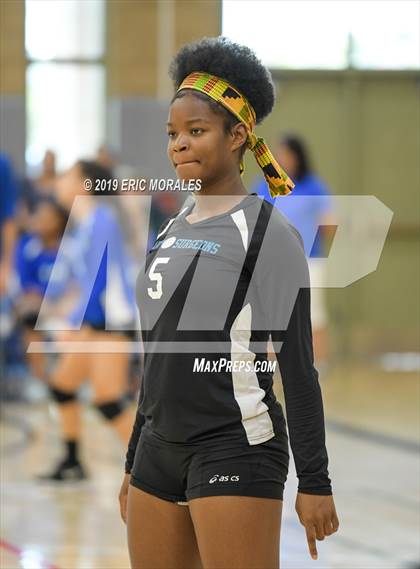 Thumbnail 3 in Madison vs Health Sciences (Falcons Tournament) photogallery.