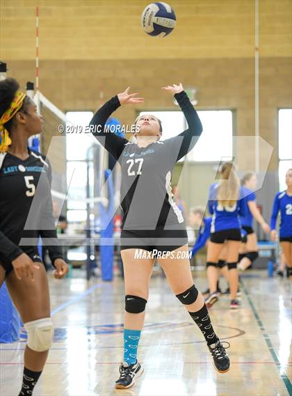 Thumbnail 3 in Madison vs Health Sciences (Falcons Tournament) photogallery.