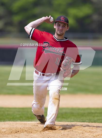 Thumbnail 2 in Babylon vs Center Moriches (Section XI Class B Championship Game) photogallery.