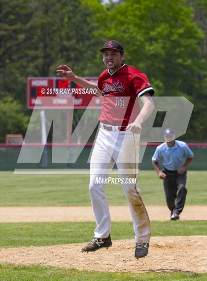 Thumbnail 3 in Babylon vs Center Moriches (Section XI Class B Championship Game) photogallery.