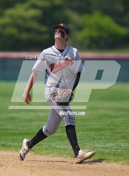 Thumbnail 2 in Babylon vs Center Moriches (Section XI Class B Championship Game) photogallery.