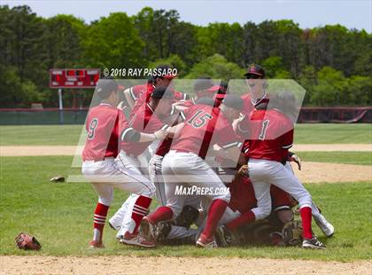Thumbnail 2 in Babylon vs Center Moriches (Section XI Class B Championship Game) photogallery.