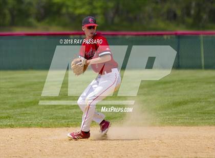 Thumbnail 2 in Babylon vs Center Moriches (Section XI Class B Championship Game) photogallery.