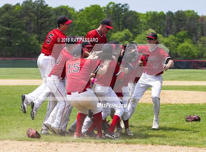 Thumbnail 1 in Babylon vs Center Moriches (Section XI Class B Championship Game) photogallery.