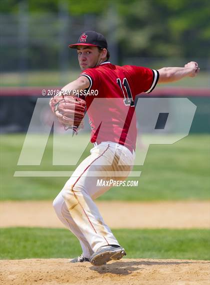 Thumbnail 3 in Babylon vs Center Moriches (Section XI Class B Championship Game) photogallery.