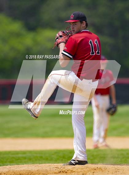 Thumbnail 3 in Babylon vs Center Moriches (Section XI Class B Championship Game) photogallery.