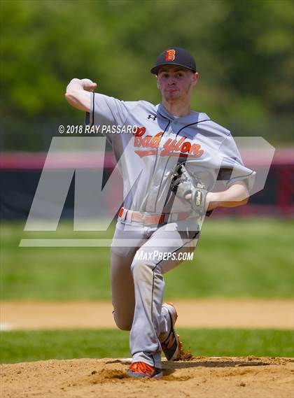 Thumbnail 1 in Babylon vs Center Moriches (Section XI Class B Championship Game) photogallery.