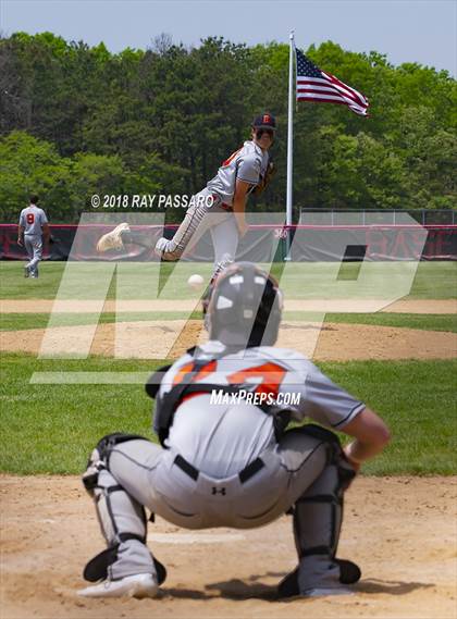 Thumbnail 2 in Babylon vs Center Moriches (Section XI Class B Championship Game) photogallery.