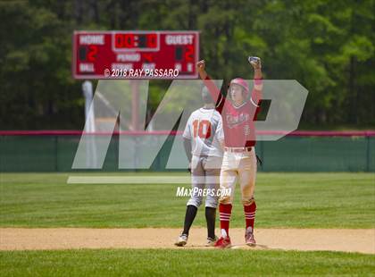Thumbnail 2 in Babylon vs Center Moriches (Section XI Class B Championship Game) photogallery.