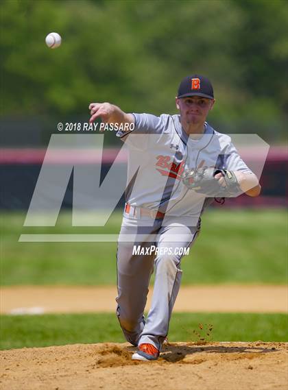 Thumbnail 2 in Babylon vs Center Moriches (Section XI Class B Championship Game) photogallery.