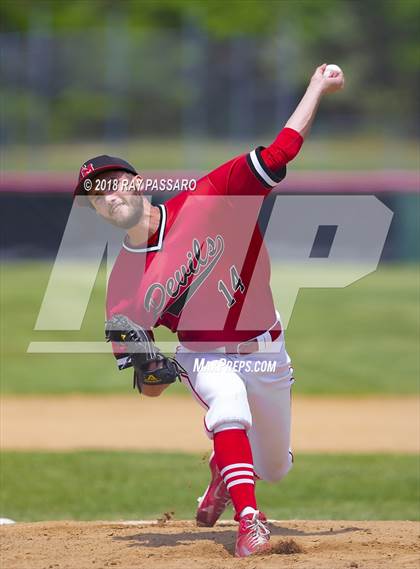Thumbnail 1 in Babylon vs Center Moriches (Section XI Class B Championship Game) photogallery.