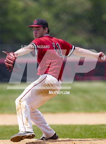 Thumbnail 3 in Babylon vs Center Moriches (Section XI Class B Championship Game) photogallery.