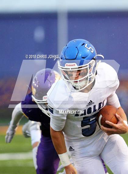 Thumbnail 3 in Columbia @ Taylorville (IHSA Class 4A 2nd Round Playoff) photogallery.