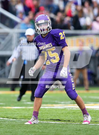 Thumbnail 2 in Columbia @ Taylorville (IHSA Class 4A 2nd Round Playoff) photogallery.