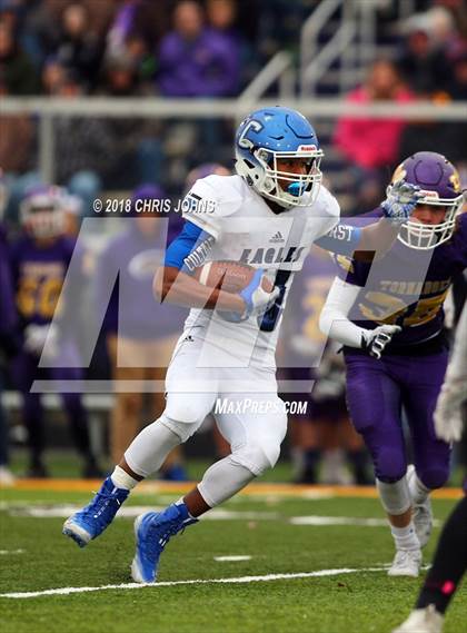 Thumbnail 3 in Columbia @ Taylorville (IHSA Class 4A 2nd Round Playoff) photogallery.